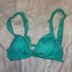 Victorias Secret mint green bikini top
